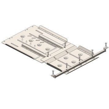 Захист МКПП і роздатки для Mitsubishi L200 VI 2023- KOLCHUGA ZiPoFlex 2.1425.00 фото ##SPECS## Об'єм двигуна: V-2,4TDI | Примітка: МКПП