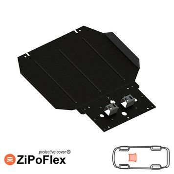 Захист МКПП для Mitsubishi L200 2006-2014 KOLCHUGA ZiPoFlex 2.0414.00 фото