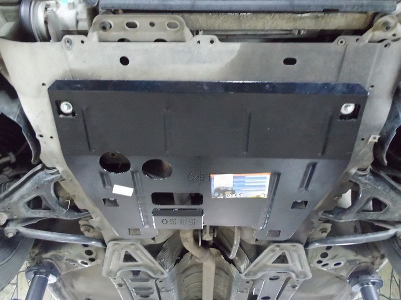 Защита двигателя и КПП для Renault Kangoo 1997-2007 KOLCHUGA WhiteCover 4.0565.00 фото ##SPECS## Объем двигателя: V-все | Примечание: