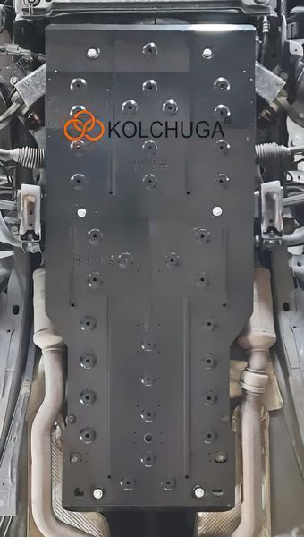 Защита двигателя и КПП для Dodge Challenger 2008-2019 KOLCHUGA Standart 1.1143.00 фото ##SPECS## Объем двигателя: V-3,6i | Примечание: АКПП/задний привод
