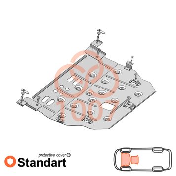 Захист двигуна і КПП для Citroen С4 2020- KOLCHUGA Standart 1.1007.00 фото