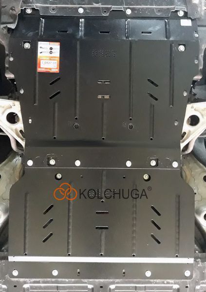 Захист двигуна і КПП для Сhevrolet Bolt EV 2016-2023 KOLCHUGA ZiPoFlex 2.0927.00 фото ##SPECS## Об'єм двигуна: V-60kwt | Примітка: АКПП