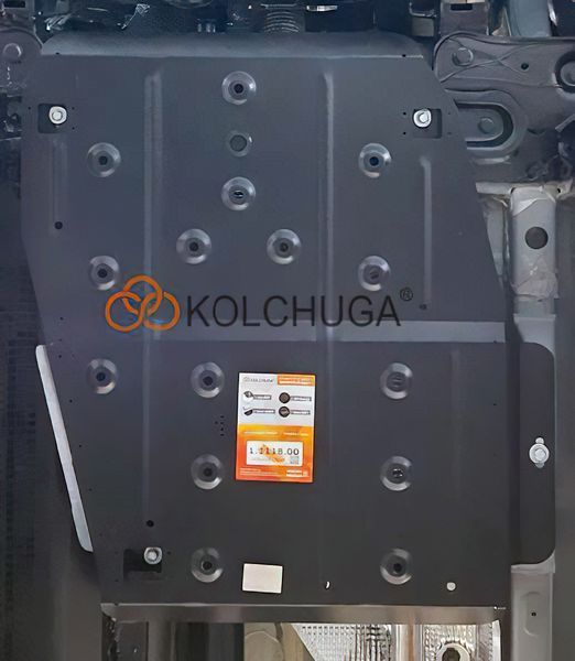 Защита дроссельной заслонки для Renault Duster 2018-2023 KOLCHUGA WhiteCover 4.1118.00 фото ##SPECS## Объем двигателя: V-1,5TDI | Примечание: 4х4