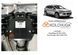 Захист редуктора заднього мосту для Ford Kuga 2013-2020 KOLCHUGA Standart 1.0478.00 фото 5 ##SPECS## Об'єм двигуна: V-всі | Примітка: