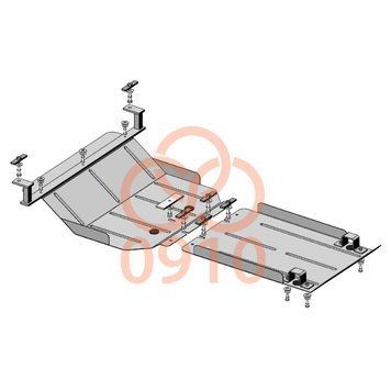 фото Захист двигуна і КПП для Iveco Daily 6 euro 5 2014- KOLCHUGA WhiteCover 4.0910.00  ##SPECS## Об'єм двигуна: V-2.3JTD; 3,0D; | Примітка: МКПП