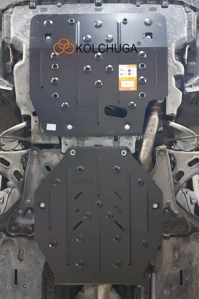 Захист двигуна і КПП для Subaru XV (Crosstrek) II 2017-2023 KOLCHUGA ZiPoFlex 2.1214.00 фото ##SPECS## Об'єм двигуна: V-2,0i | Примітка: варіатор