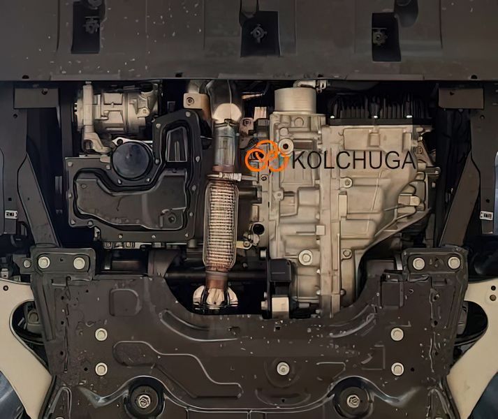 Захист двигуна і КПП для Citroen С4 2020- KOLCHUGA ZiPoFlex 2.1007.00 фото ##SPECS## Об'єм двигуна: V-всі | Примітка: