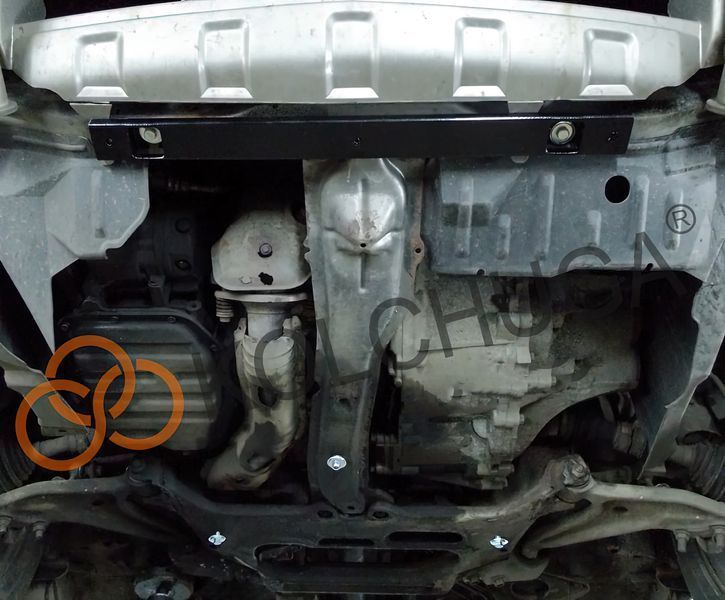 Защита двигателя, КПП и радиатора для Nissan X-Trail T30 2001-2007 KOLCHUGA ZiPoFlex 2.0826.00 фото ##SPECS## Объем двигателя: V-все | Примечание: