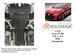 Захист двигуна, КПП і радіатора для Lexus IS 250 / IS 300 (XE3) 2020- KOLCHUGA ZiPoFlex 2.1332.00 фото 6 ##SPECS## Об'єм двигуна: V-2,0i; 2,5і; 3,5i | Примітка: АКПП / тільки 4x4
