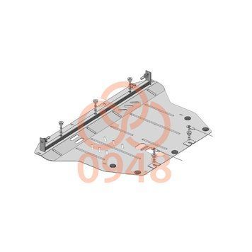 фото Захист двигуна і КПП для Ford Focus IV 2019- KOLCHUGA Standart 1.0948.00  ##SPECS## Об'єм двигуна: V-1,5і; 1,5TDI | Примітка: МКПП