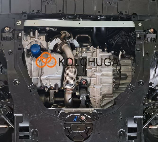 Захист двигуна і КПП для Honda Civic XI лифтбэк 2021- KOLCHUGA ZiPoFlex 2.1366.00 фото ##SPECS## Об'єм двигуна: V-1,5і hybrid | Примітка: e:HEV