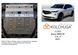 Захист двигуна і КПП для Acura MDX 4 2021- KOLCHUGA ZiPoFlex 2.1335.00 фото 6 ##SPECS## Об'єм двигуна: 3.5i | Примітка: