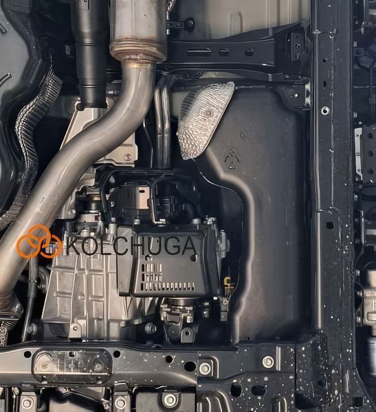 Защита раздаточной коробки и бака AdBlue для Toyota Land Cruiser 300 2021- KOLCHUGA ZiPoFlex 2.1440.00 фото ##SPECS## Объем двигателя: V-3,3 TDi; | Примечание:
