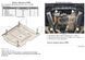 Захист двигуна і КПП для Buick Envision II 2020- KOLCHUGA WhiteCover 4.1430.00 фото 7 ##SPECS## Об'єм двигуна: 2,0T | Примітка: АКПП