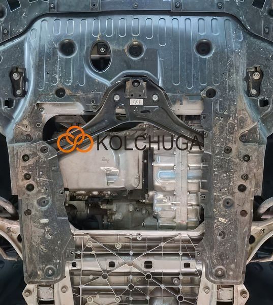 Защита двигателя и КПП для Acura TLX 2 2020-2025 KOLCHUGA Standart 1.1353.00 фото ##SPECS## Объем двигателя: 3.0i | Примечание: