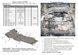 Захист двигуна, КПП і радіатора для Mitsubishi Pajero Sport I 1996-2008 KOLCHUGA Standart 1.0278.00 фото 5 ##SPECS## Об'єм двигуна: V-всі | Примітка: АКПП
