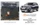 Захист двигуна і КПП для Peugeot 4007 2007-2013 KOLCHUGA WhiteCover 4.1158.00 фото 5 ##SPECS## Об'єм двигуна: V-2.2HDi | Примітка: