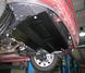 Захист двигуна, КПП і радіатора для Peugeot 207 2006-2014 KOLCHUGA Standart 1.0318.00 фото 3 ##SPECS## Об'єм двигуна: V-всі | Примітка: МКПП / АКПП / бензин / дизель
