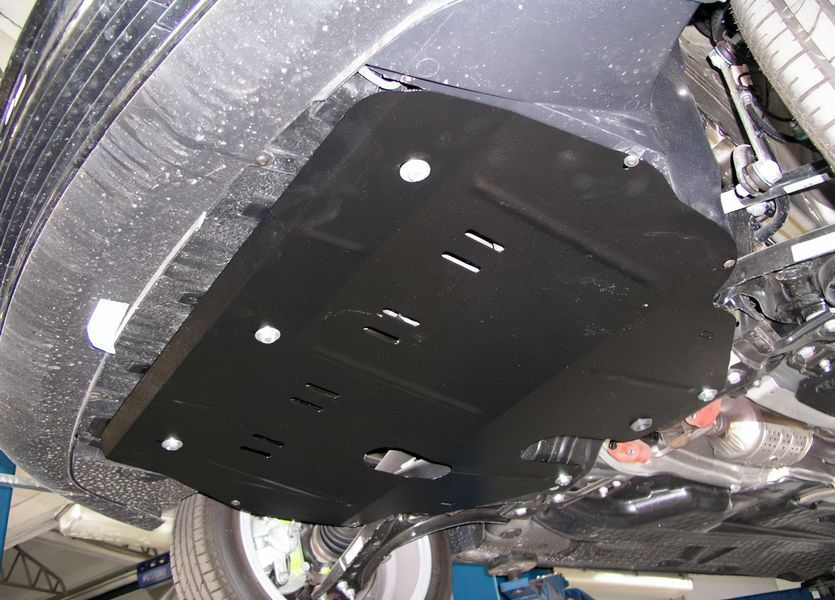 Захист двигуна, КПП і радіатора для Seat Ibiza 2007-2017 KOLCHUGA ZiPoFlex 2.0261.00 фото ##SPECS## Об'єм двигуна: V-всі бензин | Примітка: