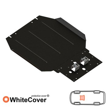 Захист АКПП для Mitsubishi L200 2006-2014 KOLCHUGA WhiteCover 4.0415.00 фото