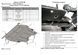 Защита двигателя, КПП и радиатора для Peugeot Partner Tepee 2008-2018 KOLCHUGA Standart 1.0237.00 фото 6 ##SPECS## Объем двигателя: V-все | Примечание: