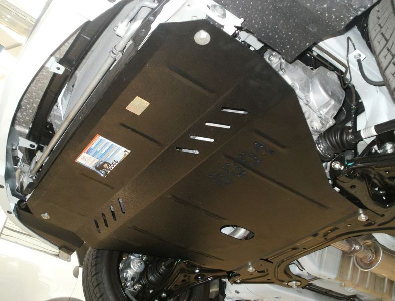 Захист двигуна і КПП для Chevrolet Aveo 2002-2012 KOLCHUGA WhiteCover 4.0435.00 фото ##SPECS## Об'єм двигуна: V-всі | Примітка: