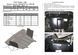 Захист двигуна, КПП і радіатора для Fiat Doblo I (223) 2000-2016 KOLCHUGA Standart 1.0362.00 фото 5 ##SPECS## Об'єм двигуна: V-всі | Примітка: