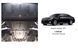 Защита двигателя и КПП для Hyundai Equus 2013- KOLCHUGA Standart 1.0480.00 фото 6 ##SPECS## Объем двигателя: V-4,6 и | Примечание: АКПП