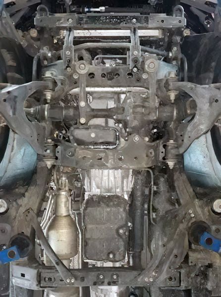 Захист двигуна, КПП і радіатора для Toyota Land Cruiser Prado J150 2020-2023 KOLCHUGA Standart 1.1058.00 фото ##SPECS## Об'єм двигуна: V-2,7 АКПП; 2,8D; 3.0D | Примітка: тільки АКПП