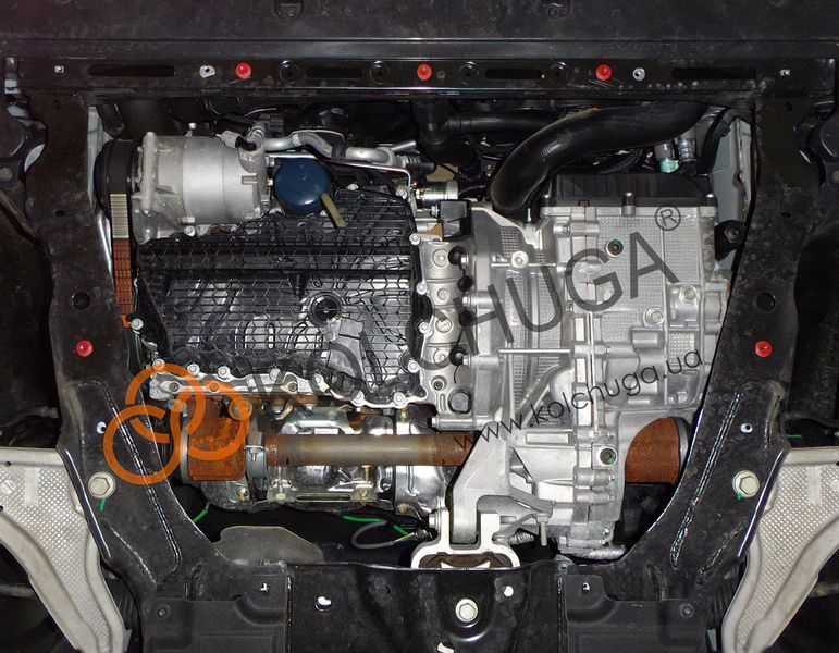 Захист двигуна і КПП для Ford Galaxy 2015- KOLCHUGA ZiPoFlex 2.0587.00 фото ##SPECS## Об'єм двигуна: V-всі | Примітка: встановлюється збірка USA / Hybrid