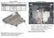 Захист двигуна, КПП і радіатора для Ford Explorer / EcoBoost 2012-2019 KOLCHUGA ZiPoFlex 2.0482.00 фото 6 ##SPECS## Об'єм двигуна: V-2,3; 3,5; 3,5і | Примітка: АКПП