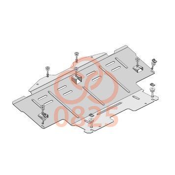 Захист радіатора для Mercedes-Benz GL 450 X164 2006-2012 KOLCHUGA ZiPoFlex 2.0825.00 фото ##SPECS## Об'єм двигуна: V-4,6і; 5,5і | Примітка: АКПП / 4х4 / та збірка USA