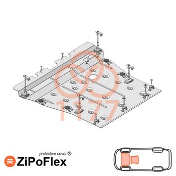 Захист двигуна і КПП для Lexus NX 450 h 2021- KOLCHUGA ZiPoFlex 2.1177.00 фото