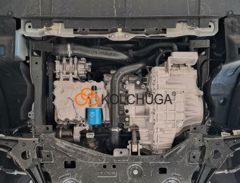 Захист двигуна і КПП для Chery Jetour X70 Plus 2022-2024 KOLCHUGA ZiPoFlex 2.1324.00 фото ##SPECS## Об'єм двигуна: V-1,6і | Примітка: