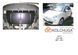 Захист двигуна, КПП і радіатора для Fiat 500 2007- KOLCHUGA WhiteCover 4.0217.00 фото 5 ##SPECS## Об'єм двигуна: V-1,2 | Примітка:
