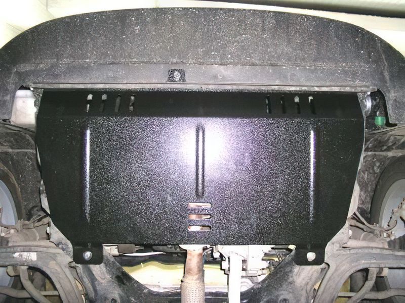 Захист двигуна, КПП і радіатора для Fiat 500 2007- KOLCHUGA WhiteCover 4.0217.00 фото ##SPECS## Об'єм двигуна: V-1,2 | Примітка: