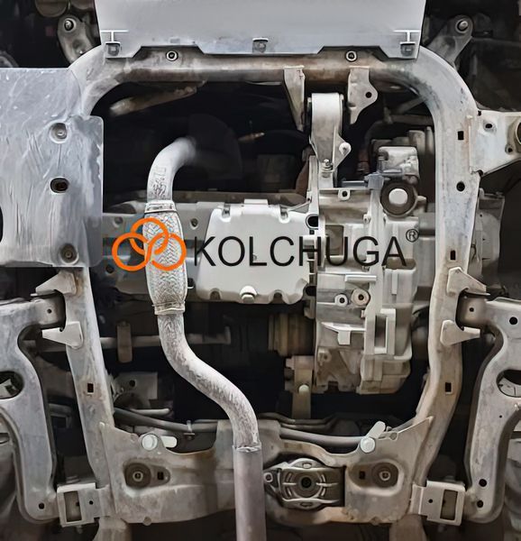 Защита двигателя и КПП для Opel Astra Н 2004-2014 KOLCHUGA ALuOX 3.9339.00 фото ##SPECS## Объем двигателя: V-все | Примечание: