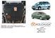 Защита двигателя и КПП для Opel Astra Н 2004-2014 KOLCHUGA ALuOX 3.9339.00 фото 6 ##SPECS## Объем двигателя: V-все | Примечание: