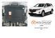 Захист двигуна і КПП для Chevrolet Equinox 2017- KOLCHUGA ZiPoFlex 2.0993.00 фото 6 ##SPECS## Об'єм двигуна: V- 1,5i | Примітка: АКПП / 4x4