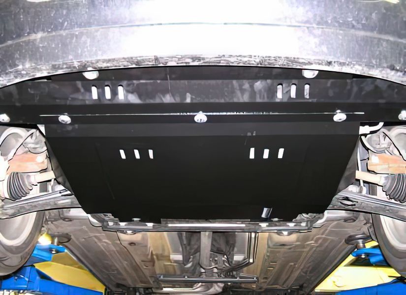 Захист двигуна, КПП і радіатора для Ford Fusion 2002-2012 KOLCHUGA ZiPoFlex 2.0182.00 фото ##SPECS## Об'єм двигуна: V-1,6 D | Примітка:
