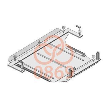 фото Захист КПП для BMW 5 E60 / E61 2003-2010 KOLCHUGA Standart 1.0869.00  ##SPECS## Об'єм двигуна: 2,0D; 3,0D | Примітка: АКПП / МКПП / задній привід
