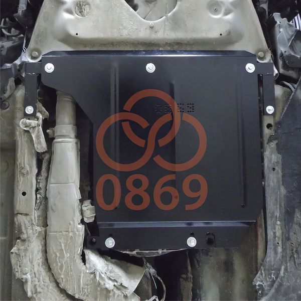Захист КПП для BMW 5 E60 / E61 2003-2010 KOLCHUGA Standart 1.0869.00 фото ##SPECS## Об'єм двигуна: 2,0D; 3,0D | Примітка: АКПП / МКПП / задній привід