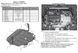 Захист двигуна, КПП і радіатора для Volkswagen Caddy 2010-2019 KOLCHUGA Standart 1.0498.00 фото 6 ##SPECS## Об'єм двигуна: V-всі | Примітка: euro5