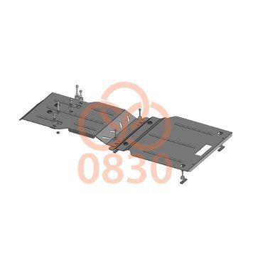 Захист двигуна, КПП і роздатки для Mercedes-Benz GL 450 X164 2006-2012 KOLCHUGA ZiPoFlex 2.0830.00 фото ##SPECS## Об'єм двигуна: V-4,6і; 5,5і | Примітка: АКПП / 4х4 / та збірка USA