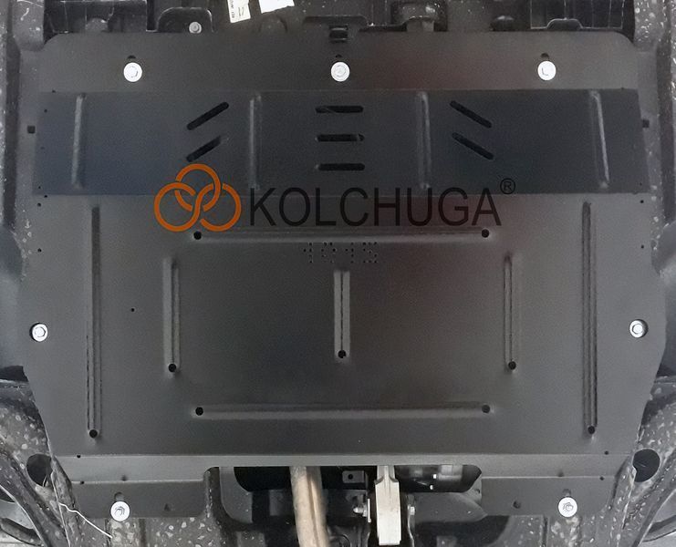 Защита двигателя и КПП для Citroen C4 Cactus 2018- KOLCHUGA ZiPoFlex 2.1015.00 фото ##SPECS## Объем двигателя: V-1.5BlueHDi | Примечание: АКПП