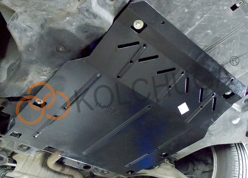 Захист двигуна і КПП для Chevrolet Volt I HYBRID 2010-2015 KOLCHUGA ZiPoFlex 2.0797.00 фото ##SPECS## Об'єм двигуна: V-1,4; | Примітка: АКПП