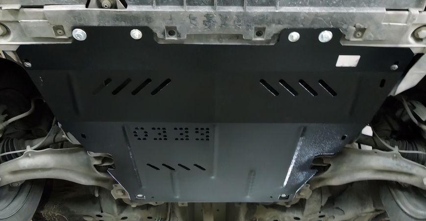 Захист двигуна, КПП і радіатора для Nissan Kubistar 2007- KOLCHUGA ZiPoFlex 2.0339.00 фото ##SPECS## Об'єм двигуна: V-1,6; 1,5 CDI | Примітка: