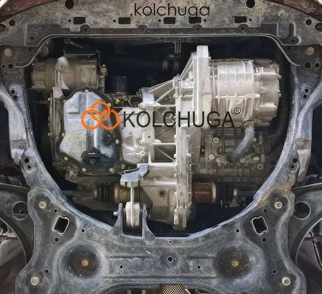 Защита двигателя и КПП для Nissan Note II E12 2016-2020 KOLCHUGA ZiPoFlex 2.1322.00 фото ##SPECS## Объем двигателя: V-1,2 hybrid | Примечание: e-power