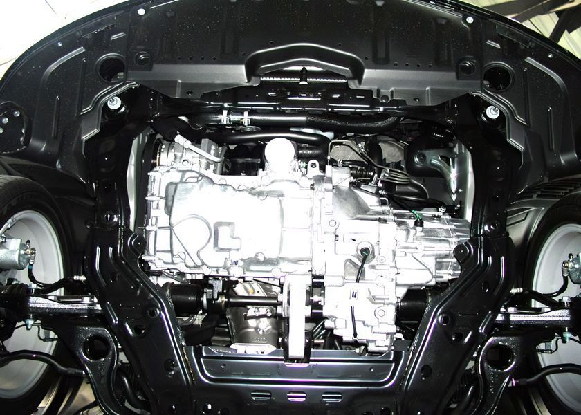 Захист двигуна і КПП для Mazda 6 GH 2007-2012 KOLCHUGA Standart 1.0227.00 фото ##SPECS## Об'єм двигуна: V-всі | Примітка: