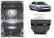 Захист двигуна, КПП і радіатора для Skoda Octavia III A7 2013-2020 KOLCHUGA WhiteCover 4.0499.00 фото 5 ##SPECS## Об'єм двигуна: V- всi | Примітка: окрім авто з WeBasto